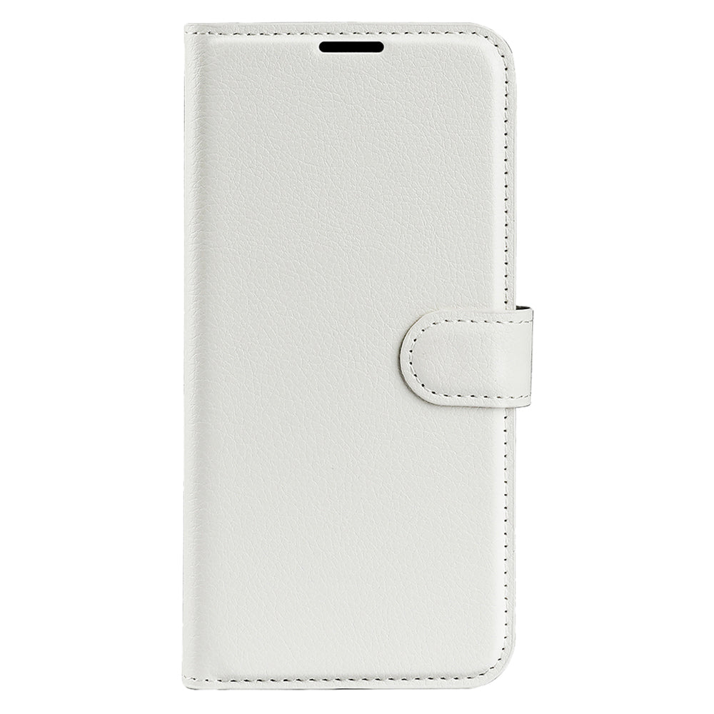 Litchi Texture Phone Cover Wallet for Infinix Hot 12 Play 4G , Anti-drop Shell Flip Stand Phone Case