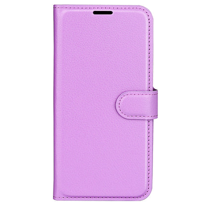 Litchi Texture Phone Cover Wallet for Infinix Hot 12 Play 4G , Anti-drop Shell Flip Stand Phone Case
