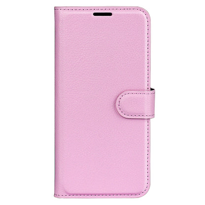 For Infinix Hot 12i 4G Flip Stand Phone Case Litchi Texture PU Leather Wallet Anti-Dust Phone Shell