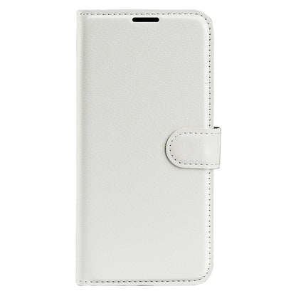 For Infinix Hot 12i 4G Flip Stand Phone Case Litchi Texture PU Leather Wallet Anti-Dust Phone Shell