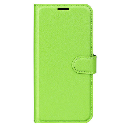 For Infinix Smart 6 Wallet Anti-drop Shell Litchi Texture PU Leather Flip Stand Phone Case Cover