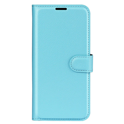 For Infinix Smart 6 Wallet Anti-drop Shell Litchi Texture PU Leather Flip Stand Phone Case Cover