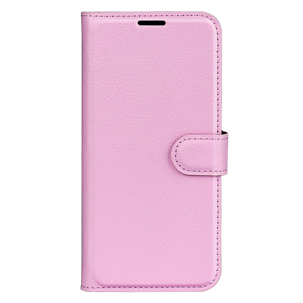For Infinix Smart 6 Wallet Anti-drop Shell Litchi Texture PU Leather Flip Stand Phone Case Cover
