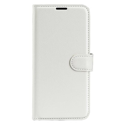 For Infinix Smart 6 Wallet Anti-drop Shell Litchi Texture PU Leather Flip Stand Phone Case Cover