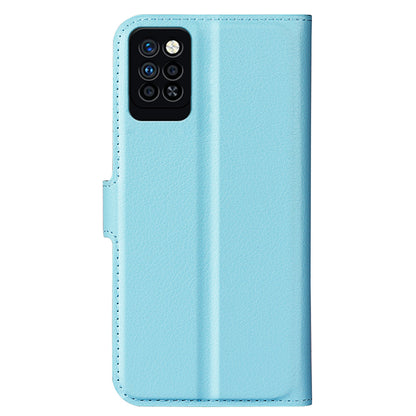 For Infinix Note 10 Pro Litchi Texture PU Leather Wallet Anti-drop Shell Flip Stand Phone Case