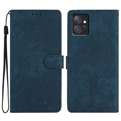 Leather Phone Case for Xiaomi Redmi Note 12 4G , Skin-touch Wallet Stand Cover