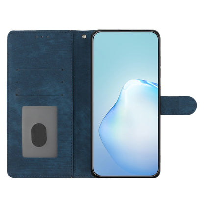 Leather Phone Case for Xiaomi Redmi Note 12 4G , Skin-touch Wallet Stand Cover