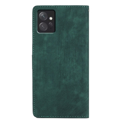 Leather Phone Case for Xiaomi Redmi Note 12 4G , Skin-touch Wallet Stand Cover