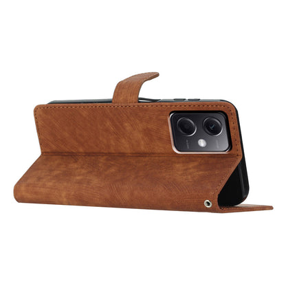 Wallet Phone Case for Xiaomi Redmi Note 12 5G (China) / (India) / (Global) / Poco X5 5G , PU Leather Skin-touch Stand Flip Cover