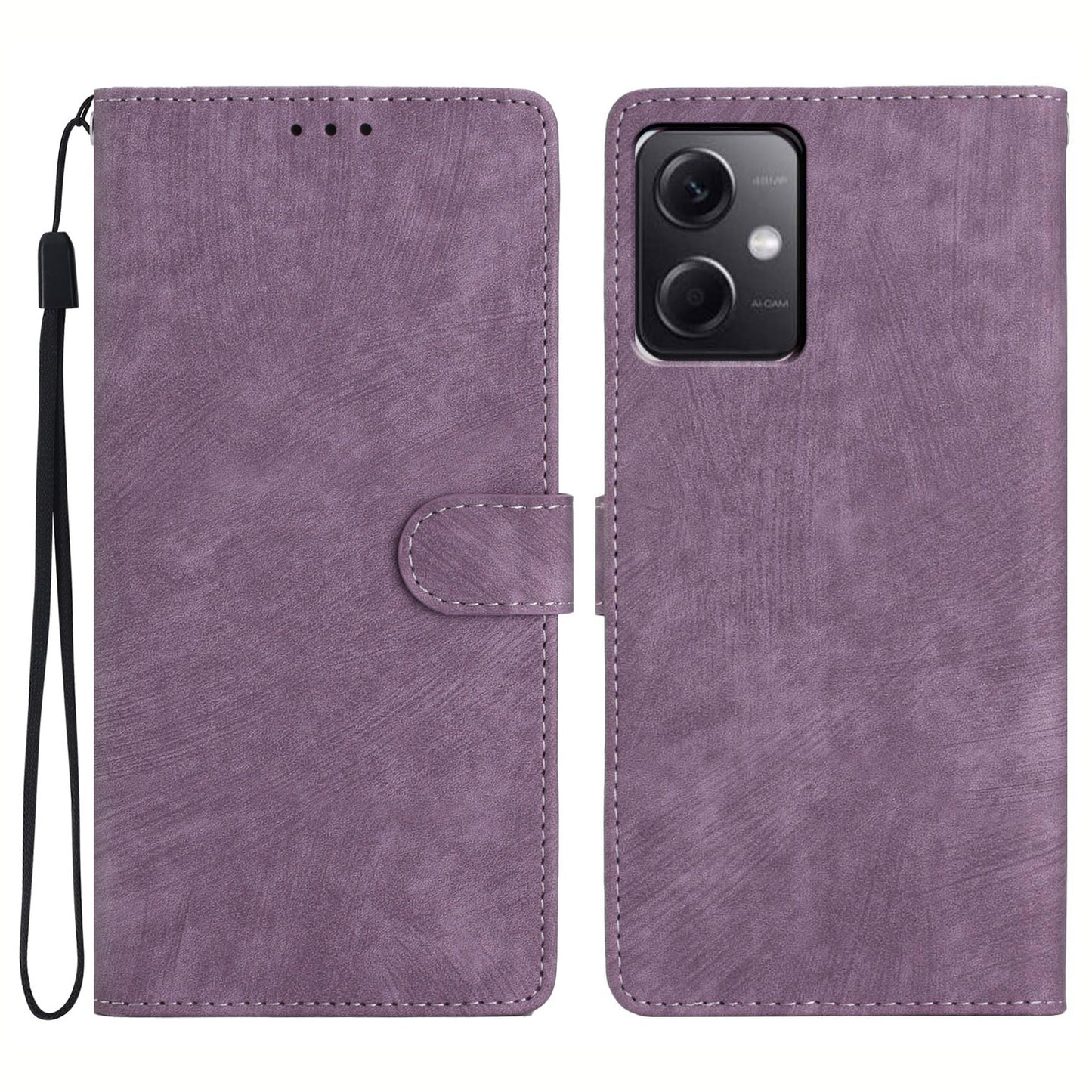 Wallet Phone Case for Xiaomi Redmi Note 12 5G (China) / (India) / (Global) / Poco X5 5G , PU Leather Skin-touch Stand Flip Cover