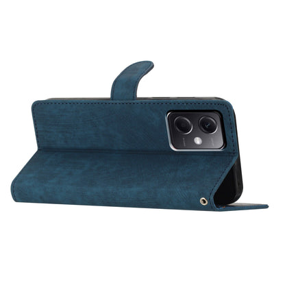 Wallet Phone Case for Xiaomi Redmi Note 12 5G (China) / (India) / (Global) / Poco X5 5G , PU Leather Skin-touch Stand Flip Cover