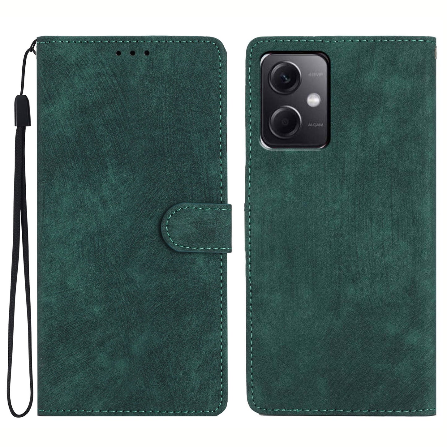 Wallet Phone Case for Xiaomi Redmi Note 12 5G (China) / (India) / (Global) / Poco X5 5G , PU Leather Skin-touch Stand Flip Cover