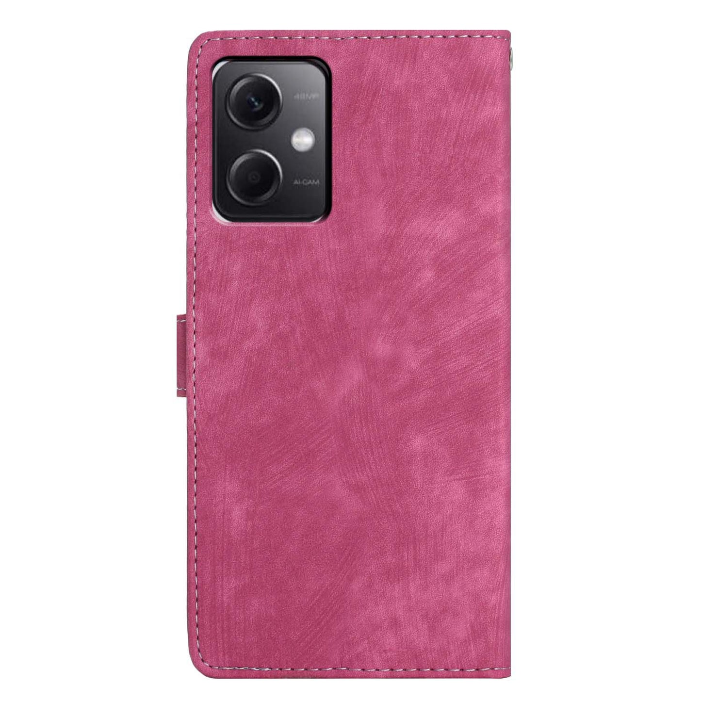 Wallet Phone Case for Xiaomi Redmi Note 12 5G (China) / (India) / (Global) / Poco X5 5G , PU Leather Skin-touch Stand Flip Cover
