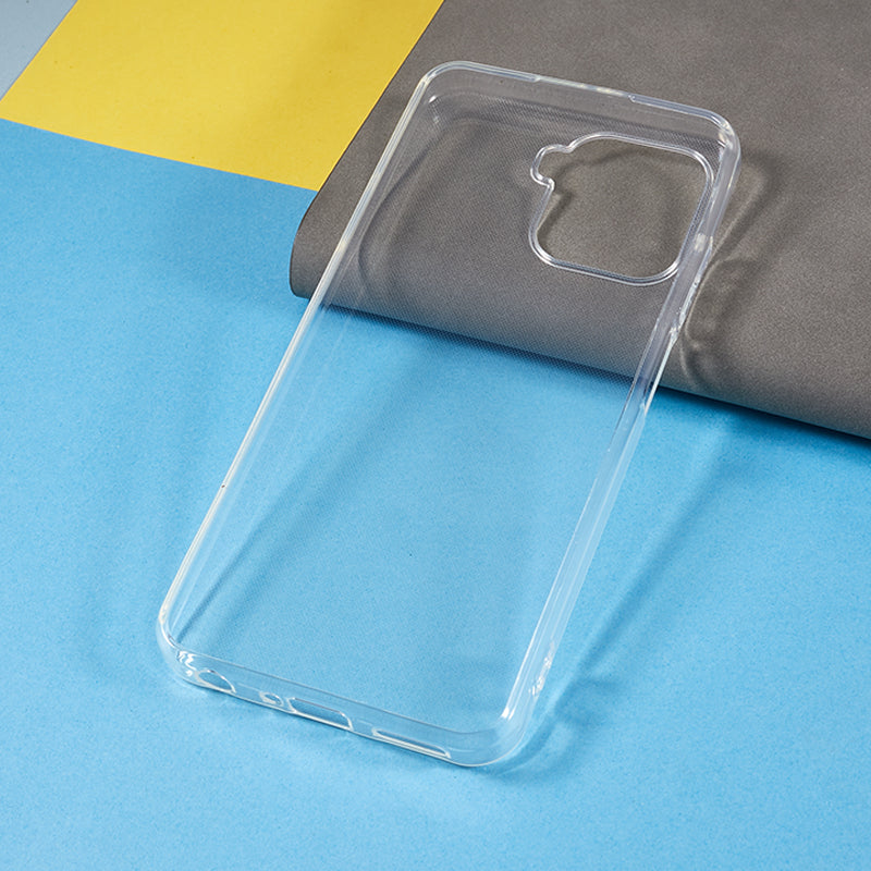 For Blackview Oscal C80 4G Soft TPU Clear Phone Case Ultra-thin Scratch-resistant Smartphone Cover
