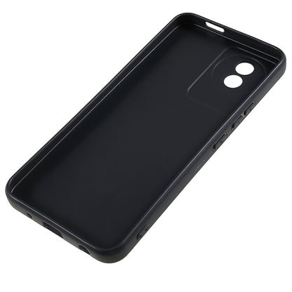 Protective Phone Case for vivo Y02 4G , Matte Flexible TPU Phone Back Cover