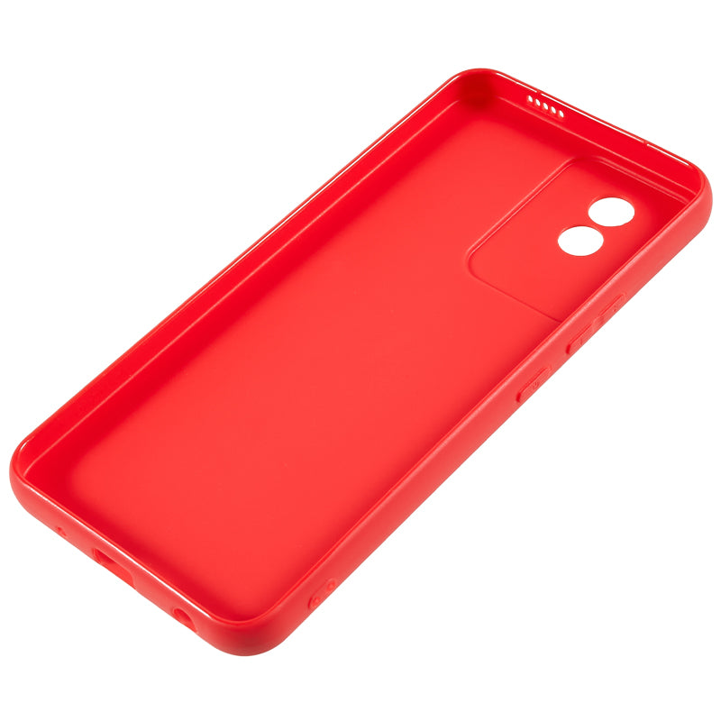 Protective Phone Case for vivo Y02 4G , Matte Flexible TPU Phone Back Cover