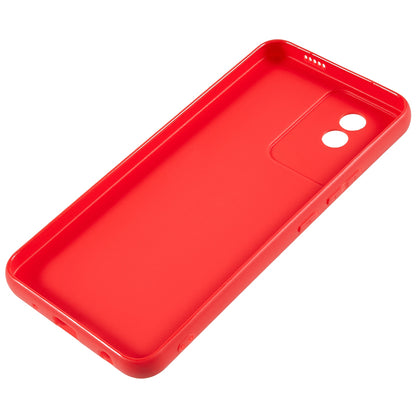 Protective Phone Case for vivo Y02 4G , Matte Flexible TPU Phone Back Cover