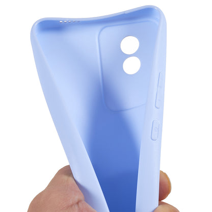 Protective Phone Case for vivo Y02 4G , Matte Flexible TPU Phone Back Cover