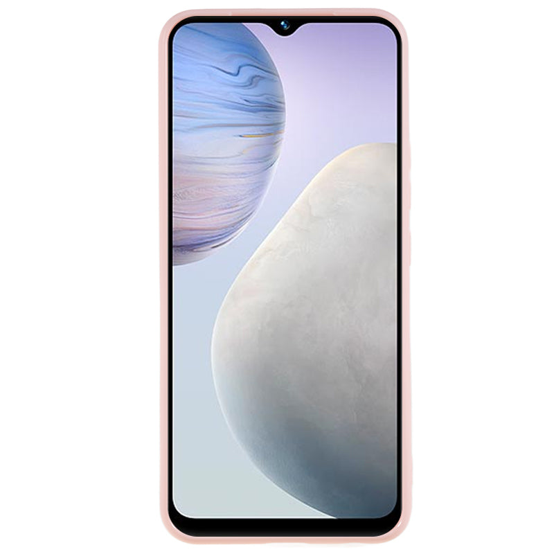 Protective Phone Case for vivo Y02 4G , Matte Flexible TPU Phone Back Cover