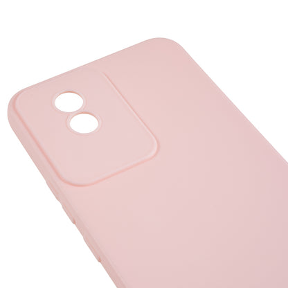 Protective Phone Case for vivo Y02 4G , Matte Flexible TPU Phone Back Cover