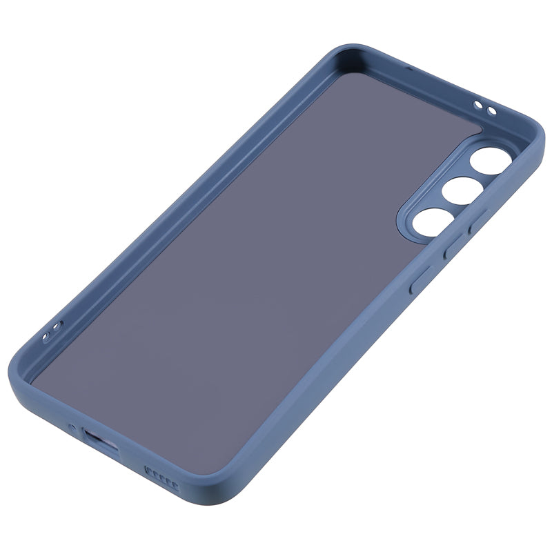 For Meizu 20 Candy Color Rubberized Flexible TPU Phone Case Fiber Lining Protective Cover