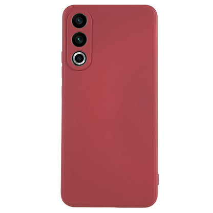 For Meizu 20 Candy Color Rubberized Flexible TPU Phone Case Fiber Lining Protective Cover