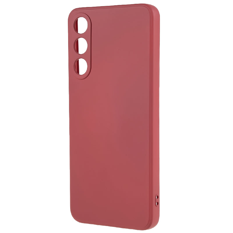 For Meizu 20 Candy Color Rubberized Flexible TPU Phone Case Fiber Lining Protective Cover