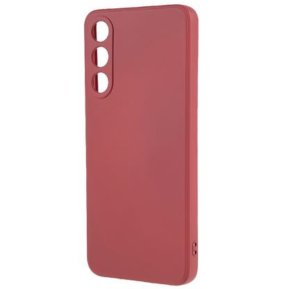 For Meizu 20 Candy Color Rubberized Flexible TPU Phone Case Fiber Lining Protective Cover
