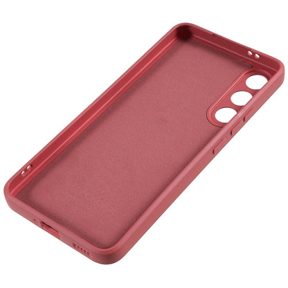 For Meizu 20 Candy Color Rubberized Flexible TPU Phone Case Fiber Lining Protective Cover