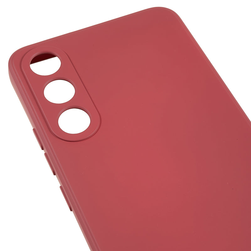 For Meizu 20 Candy Color Rubberized Flexible TPU Phone Case Fiber Lining Protective Cover