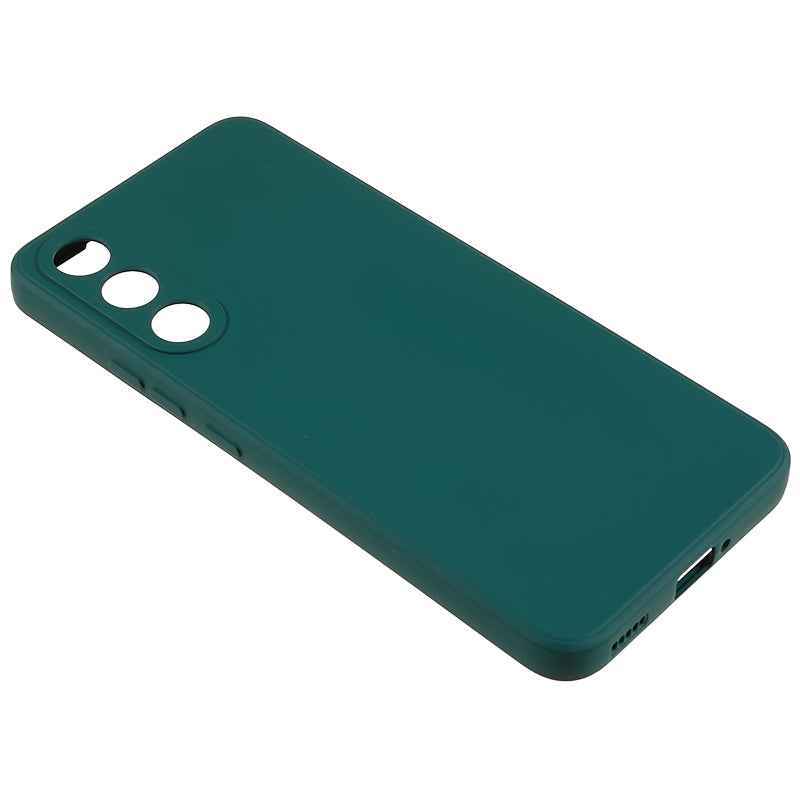 For Meizu 20 Candy Color Rubberized Flexible TPU Phone Case Fiber Lining Protective Cover