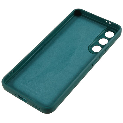 For Meizu 20 Candy Color Rubberized Flexible TPU Phone Case Fiber Lining Protective Cover