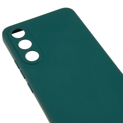 For Meizu 20 Candy Color Rubberized Flexible TPU Phone Case Fiber Lining Protective Cover