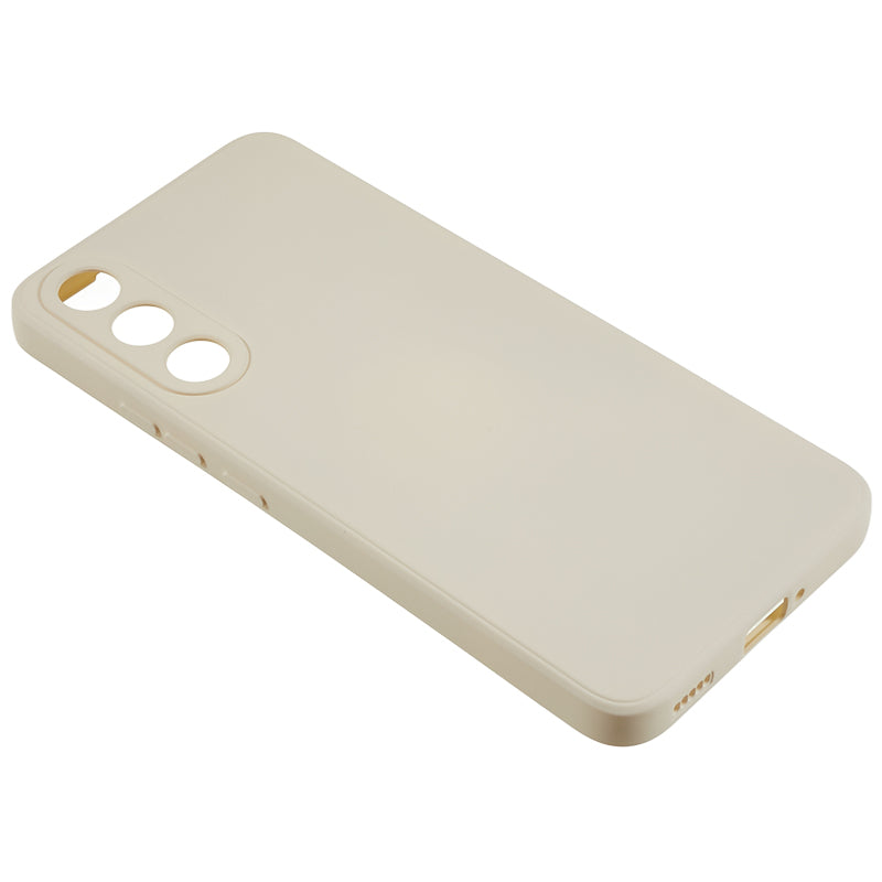 For Meizu 20 Candy Color Rubberized Flexible TPU Phone Case Fiber Lining Protective Cover