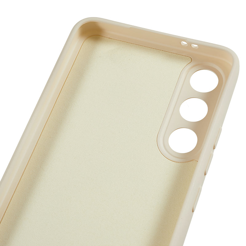 For Meizu 20 Candy Color Rubberized Flexible TPU Phone Case Fiber Lining Protective Cover