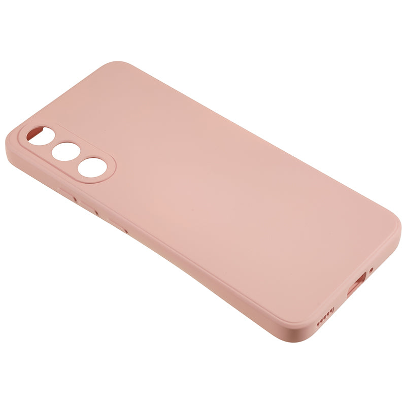 For Meizu 20 Candy Color Rubberized Flexible TPU Phone Case Fiber Lining Protective Cover