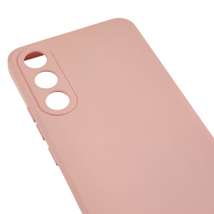 For Meizu 20 Candy Color Rubberized Flexible TPU Phone Case Fiber Lining Protective Cover