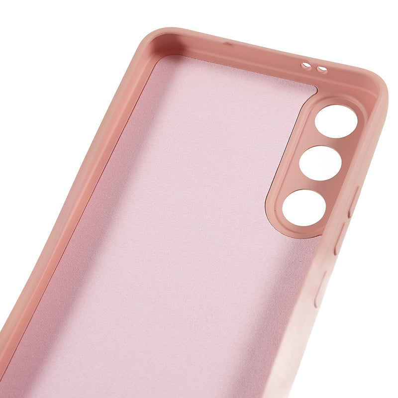 For Meizu 20 Candy Color Rubberized Flexible TPU Phone Case Fiber Lining Protective Cover