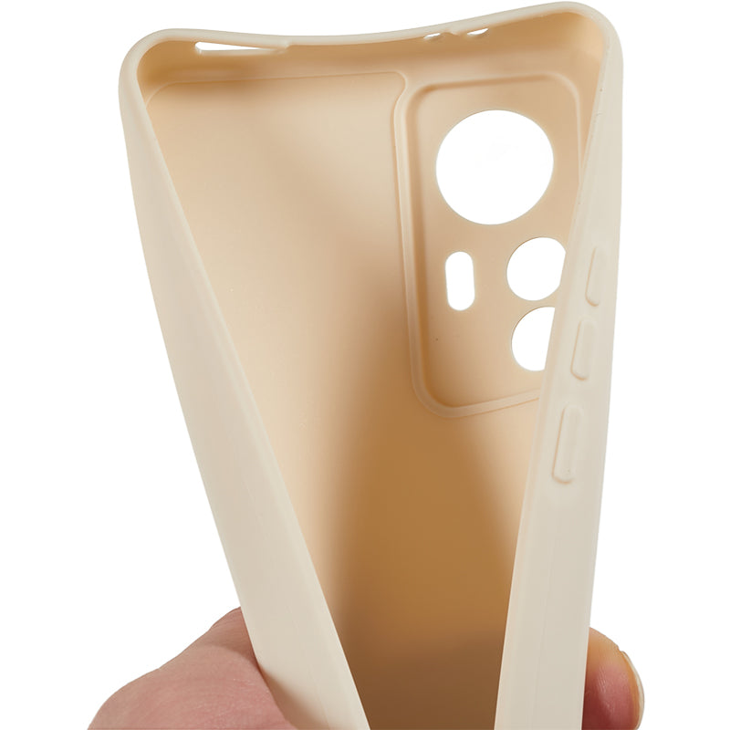 For Xiaomi Redmi K50 Ultra / 12T 5G Soft TPU Phone Case Straight Edge Anti-scratch Back Cover