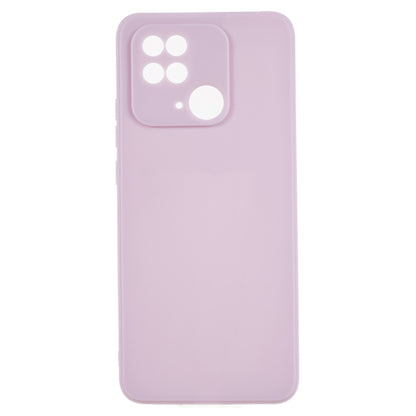 For Xiaomi Redmi 10C 4G Straight Edge TPU Case Candy Color Anti-drop Phone Cover