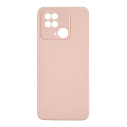For Xiaomi Redmi 10C 4G Straight Edge TPU Case Candy Color Anti-drop Phone Cover