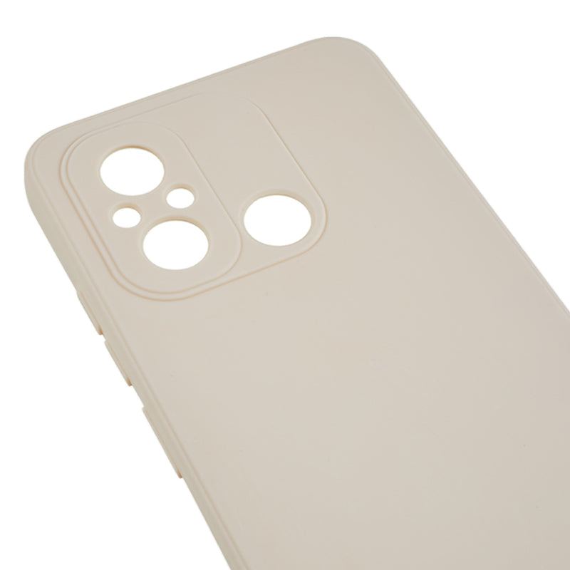 For Xiaomi Redmi 12C 4G TPU Precise Cutout Phone Case Straight Edge Impact Resistant Shockproof Cover