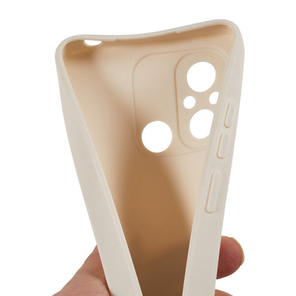 For Xiaomi Redmi 12C 4G TPU Precise Cutout Phone Case Straight Edge Impact Resistant Shockproof Cover