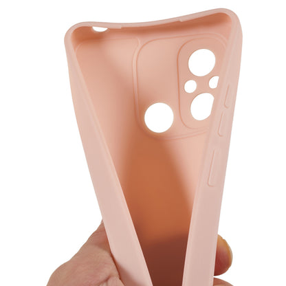 For Xiaomi Redmi 12C 4G TPU Precise Cutout Phone Case Straight Edge Impact Resistant Shockproof Cover