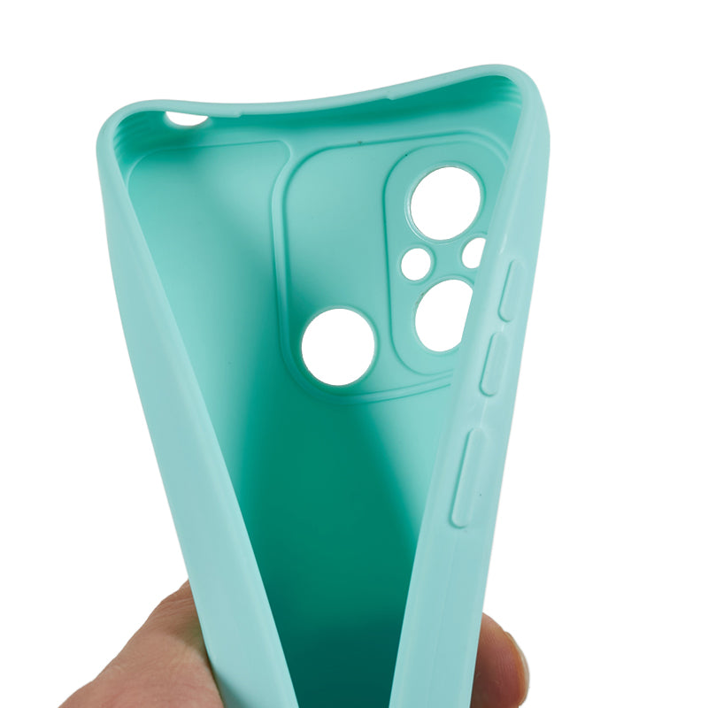 For Xiaomi Redmi 12C 4G TPU Precise Cutout Phone Case Straight Edge Impact Resistant Shockproof Cover