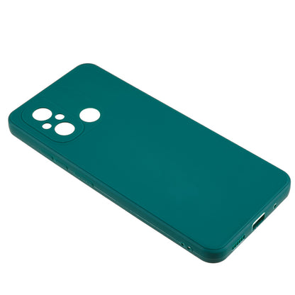 For Xiaomi Redmi 12C 4G TPU Precise Cutout Phone Case Straight Edge Impact Resistant Shockproof Cover