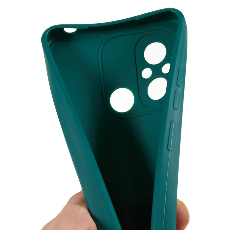 For Xiaomi Redmi 12C 4G TPU Precise Cutout Phone Case Straight Edge Impact Resistant Shockproof Cover