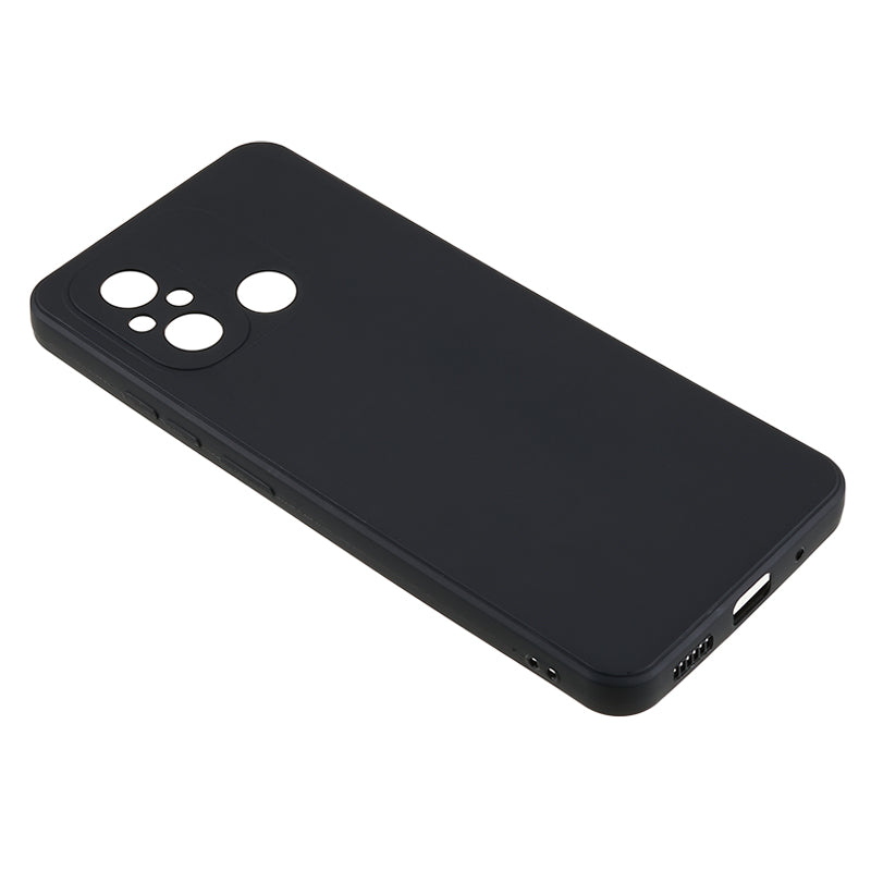 For Xiaomi Redmi 12C 4G TPU Precise Cutout Phone Case Straight Edge Impact Resistant Shockproof Cover