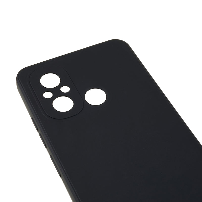For Xiaomi Redmi 12C 4G TPU Precise Cutout Phone Case Straight Edge Impact Resistant Shockproof Cover