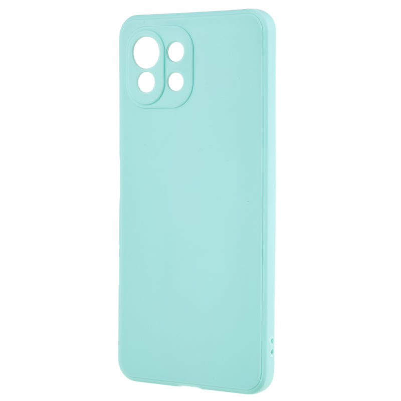 For Xiaomi 11 Lite 5G NE / Mi 11 Lite 4G / 5G TPU Phone Case Precise Cutout Straight Edge Back Cover